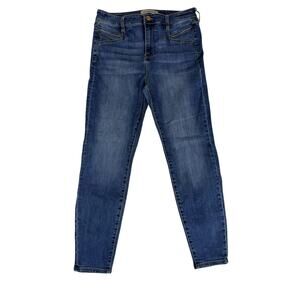 Liverpool Jeans Women's High Rise Ankle Size 8 Blue